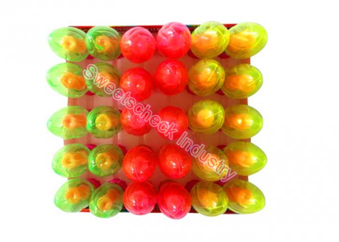 Colori freddi dolci brillanti della lecca-lecca di forma della lampadina dell'istantaneo di sapore della frutta dei bambini